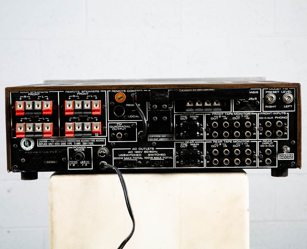 Vintage Marantz Reciever 4270 Stereo 2 Quadradial 4 Stereo Tuner Amplifier AS IS - Image 8