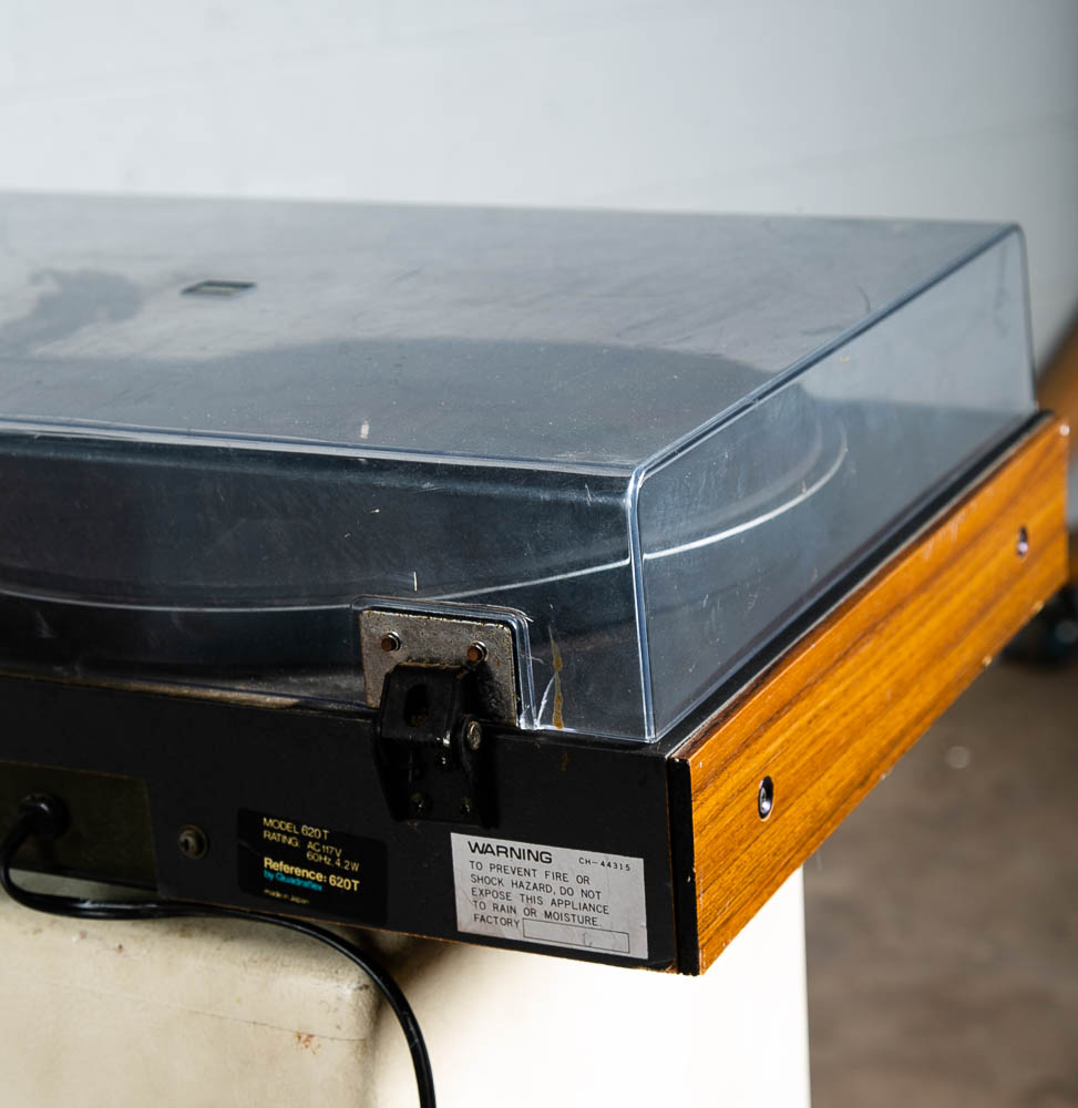 Vintage Record Player Quadraflex Reference 620T Turntable Semi Auto AT AS IS - Image 6