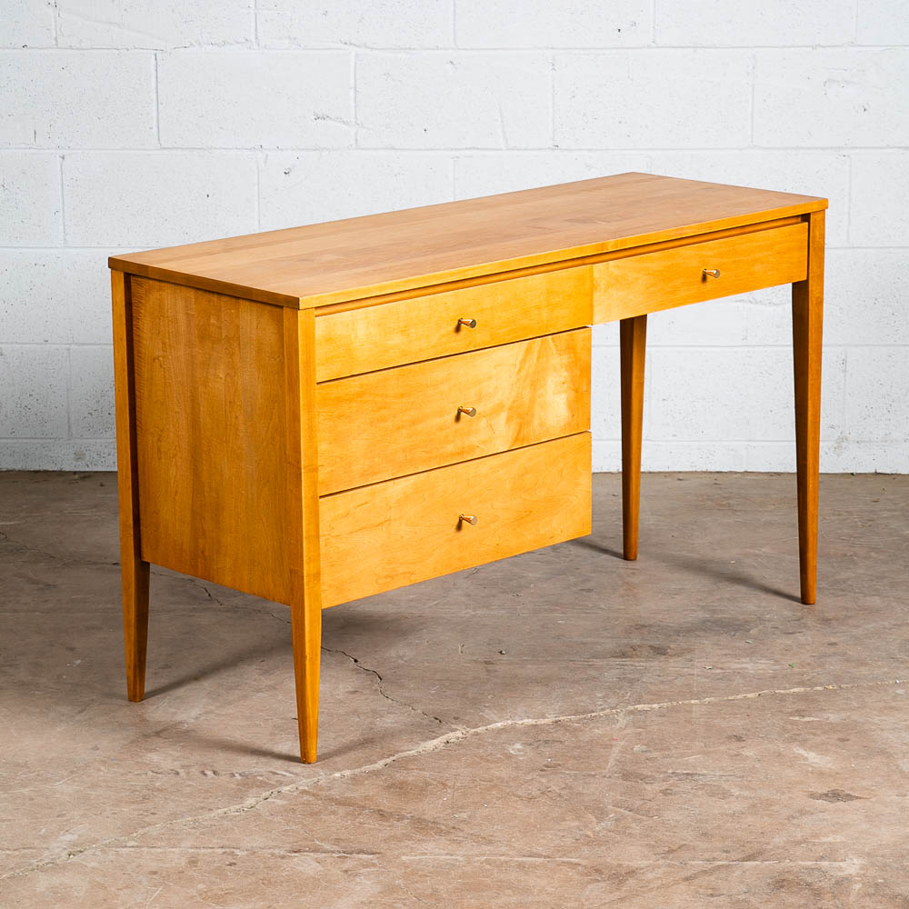 Mid Century Modern Desk Executive Office Paul Mccobb Planner Group Restored Mcm
