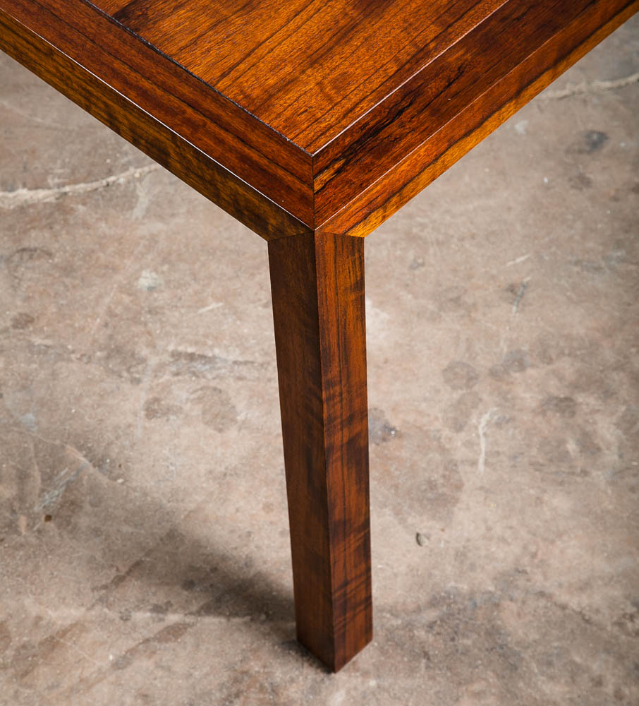 Mid Century Modern Dining Table Ironwood Extension leaf x2 Rectangular - Image 6