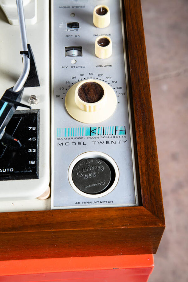 Mid Century Modern Record Player Turntable KLH Model 20 Speakers Hifi Home Audio - Image 10