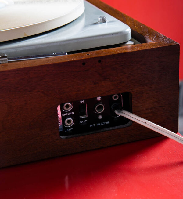Mid Century Modern Record Player Turntable KLH Model 20 Speakers Hifi Home Audio - Image 7
