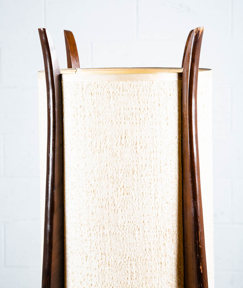 Mid Century Modern Table lamp Wood Brass Modeline Adrian Pearsall Light Lighting - Image 10