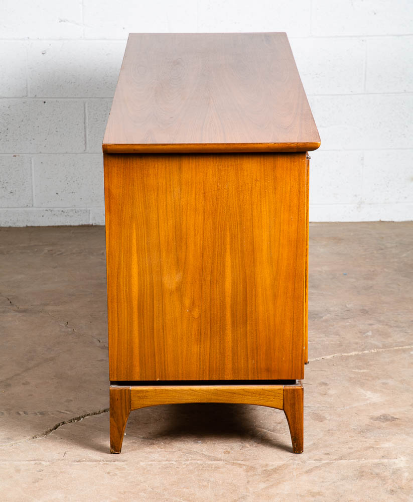 Mid Century Modern Dresser Credenza Kent Coffey Wharton 9 Drawer Vintage Danish - Image 3