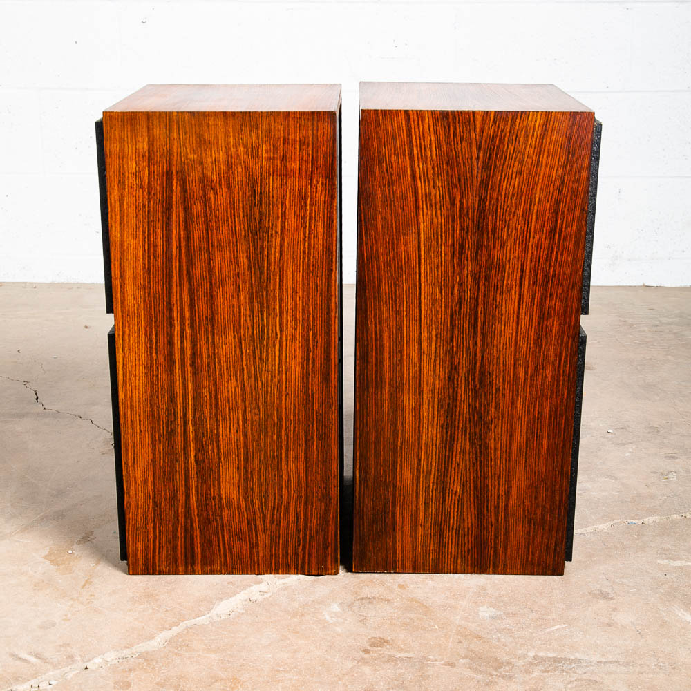 Mid Century Modern Vintage Speakers Pioneer CS-R500 Pair Rosewood Mcm Set AS IS - Image 5