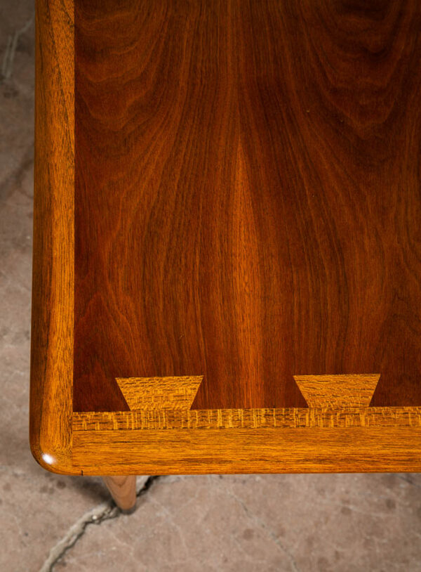 Mid Century Modern End Table Lane Side Walnut Coffee Vintage Square Acclaim NM - Image 8
