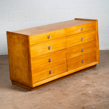 Mid Century Modern Dresser Credenza American Martinsville Walnut 8 Drawer Mcm