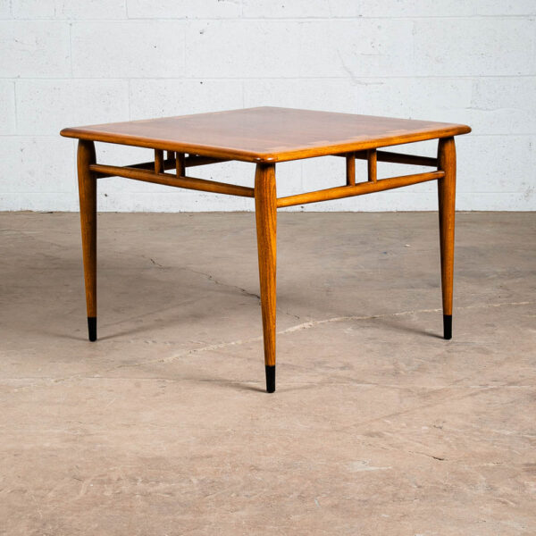 Mid Century Modern End Table Lane Side Walnut Coffee Vintage Square Acclaim NM - Image 7