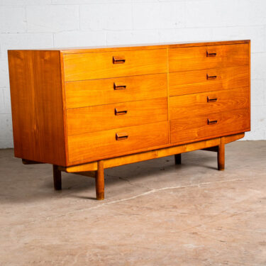 Mid Century Danish Modern Dresser Credenza Teak Borge Mogensen Søborg Mobler NM