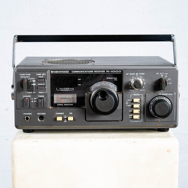 Vintage Shortwave Communications Receiver Kenwood R-1000 Radio Working Tested - Image 5