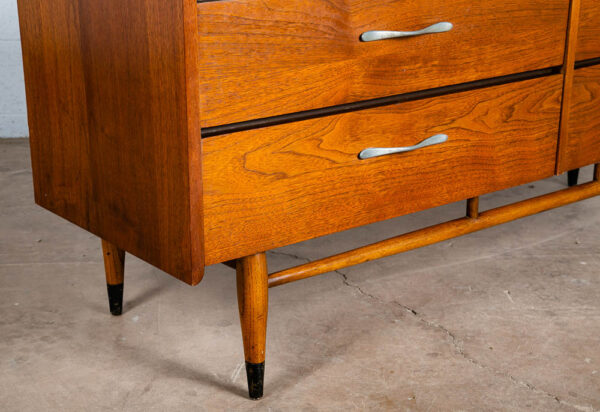 Mid Century Modern Dresser Credenza 6 Drawers Lane Acclaim Mcm Vintage Walnut NM - Image 8