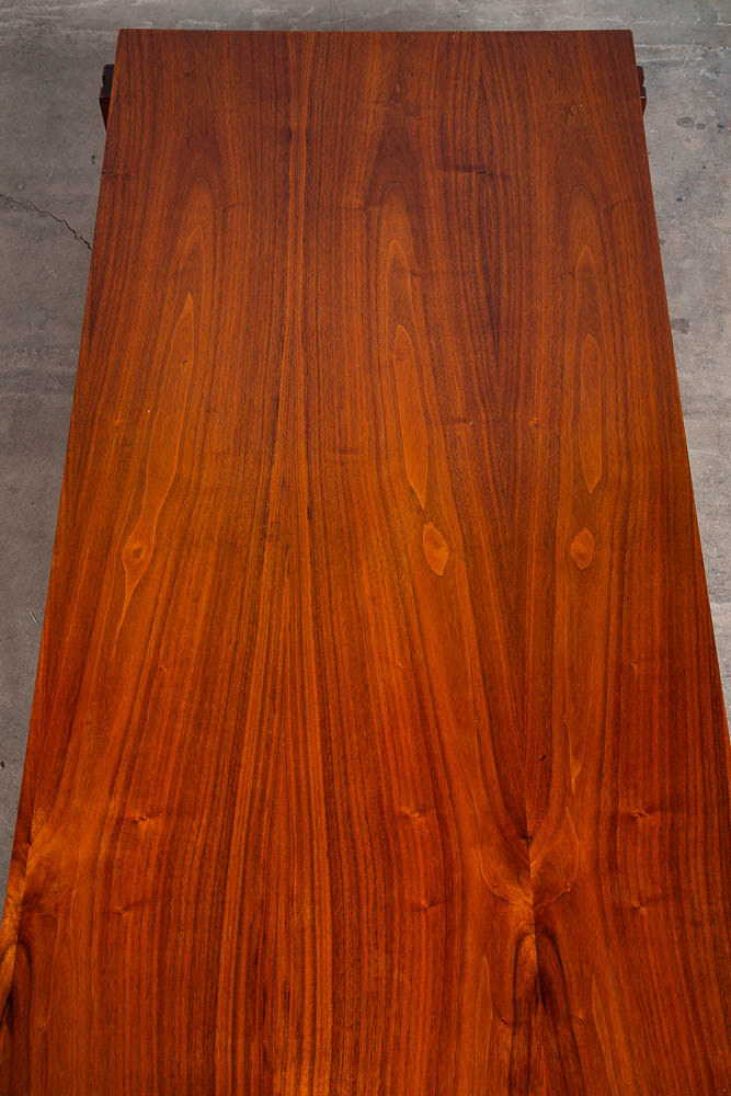 Mid Century Modern Coffee Table Martin Borenstein Walnut Challenger Series 1968 - Image 8