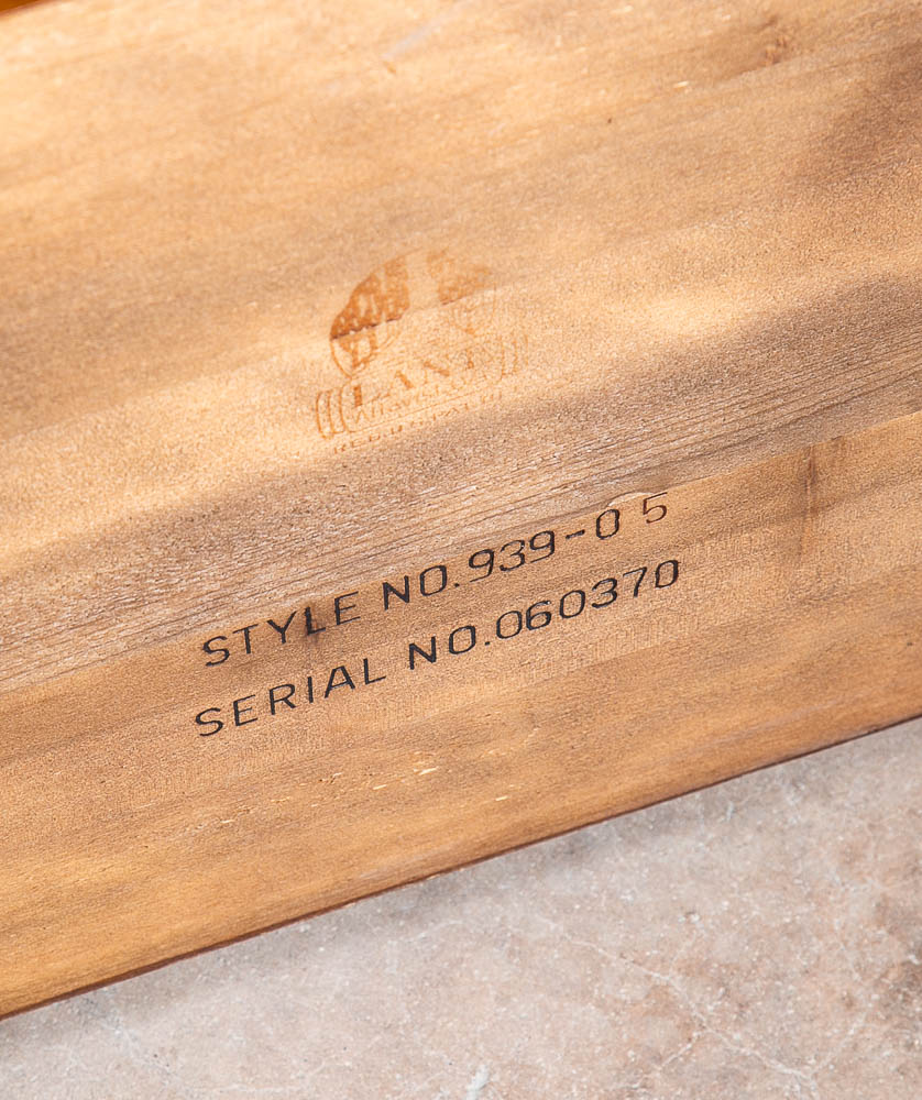 Mid Century Modern End Table Side Lane Rosewood Inlay Vintage 2 Tier Walnut Mcm - Image 8