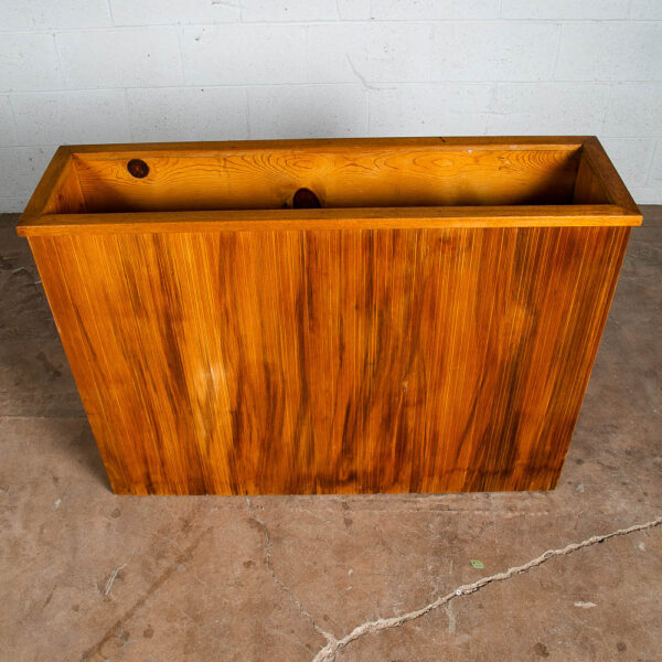 Mid Century Modern Planter Architectural Wide Wall Rectangular Outdoor / Indoor - Image 6