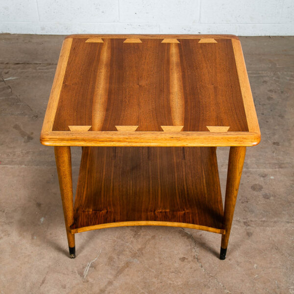 Mid Century Modern End Table Lane Side Nightstand Restored Vintage Refinished NM - Image 2