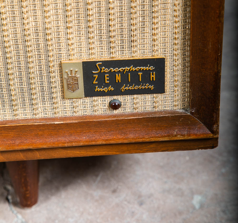 Mid Century Modern Stereo Console Credenza Record Player Hifi Radio Zenith Mcm - Image 10