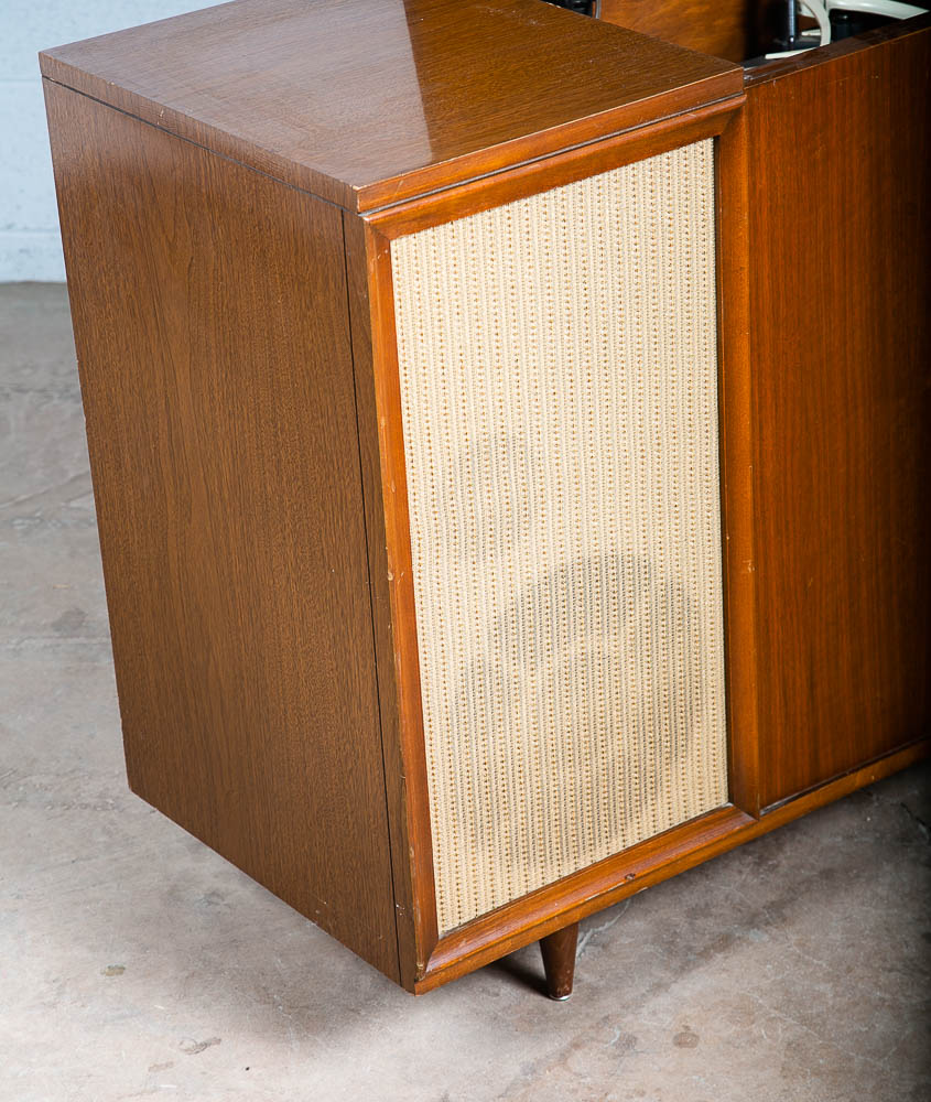 Mid Century Modern Stereo Console Credenza Record Player Hifi Radio Zenith Mcm - Image 7