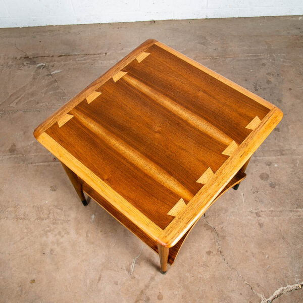 Mid Century Modern End Table Lane Side Nightstand Restored Vintage Refinished NM - Image 7
