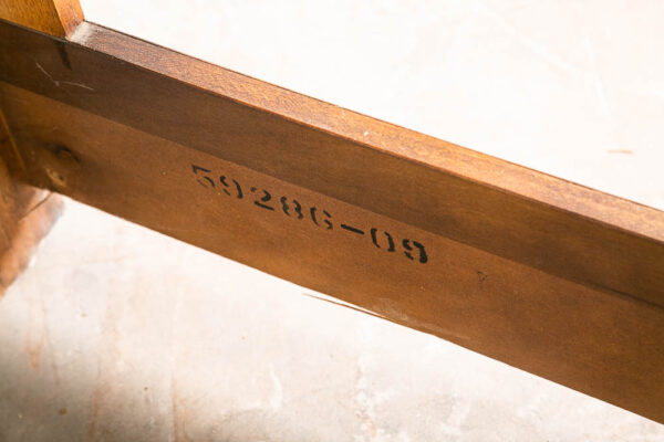 Mid Century Modern Headboard Bed Frame King Size Founders Cane Jack Cartwright - Image 7