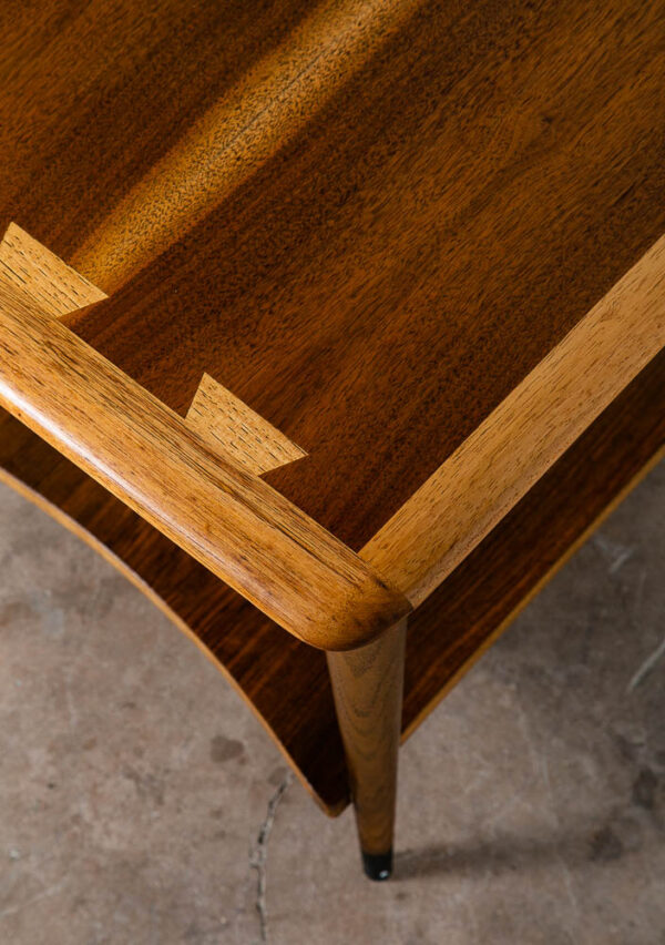 Mid Century Modern End Table Lane Side Nightstand Restored Vintage Refinished NM - Image 5