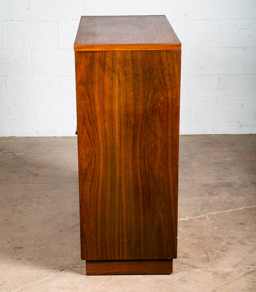 Mid Century Modern Dresser Highboy Lane Rhythm Walnut 5 Drawer Wood Danish Mcm Tall - Image 4