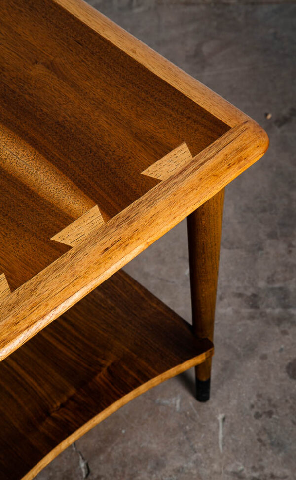 Mid Century Modern End Table Lane Side Nightstand Restored Vintage Refinished NM - Image 6