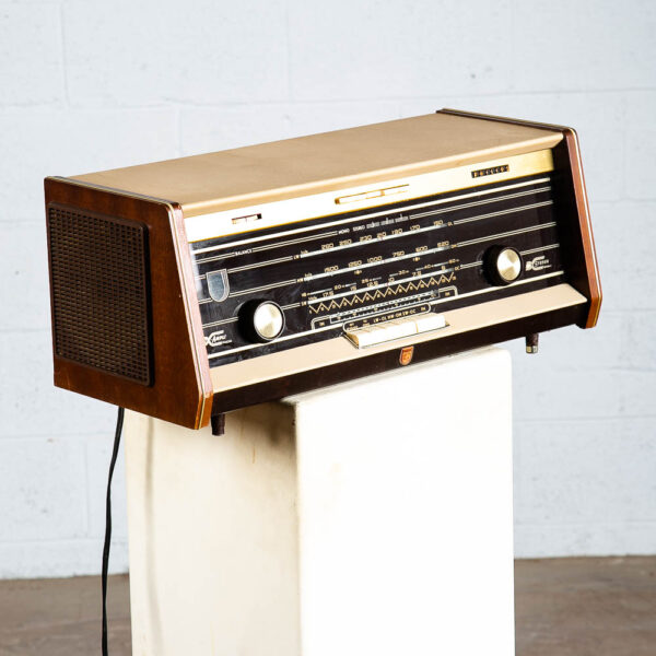 Vintage Philips Bi Ampli Radio Receiver Tube Amp Am/Fm Hifi AS IS Holland Table