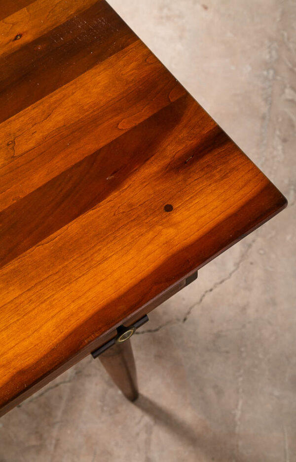 Mid Century Modern Desk Willett Solid Cherry Office 4 Drawers Vintage Danish Mcm - Image 7