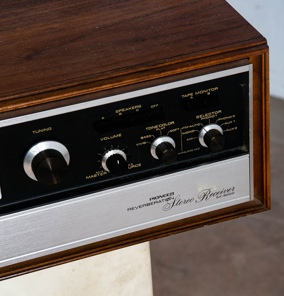 Vintage Stereo Receiver Pioneer SX-9000 Pro Amp Silver Face Am/Fm Hifi AS IS - Image 11