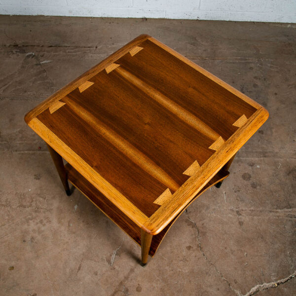 Mid Century Modern End Table Lane Side Nightstand Restored Vintage Refinished NM - Image 4