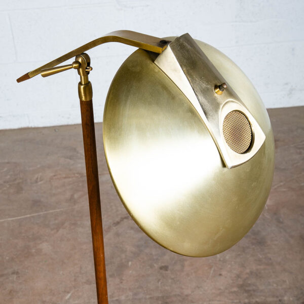 Mid Century Modern Floor Lamp Light MCM Brass Gold Gerald Thurston Lightolier NM - Image 7