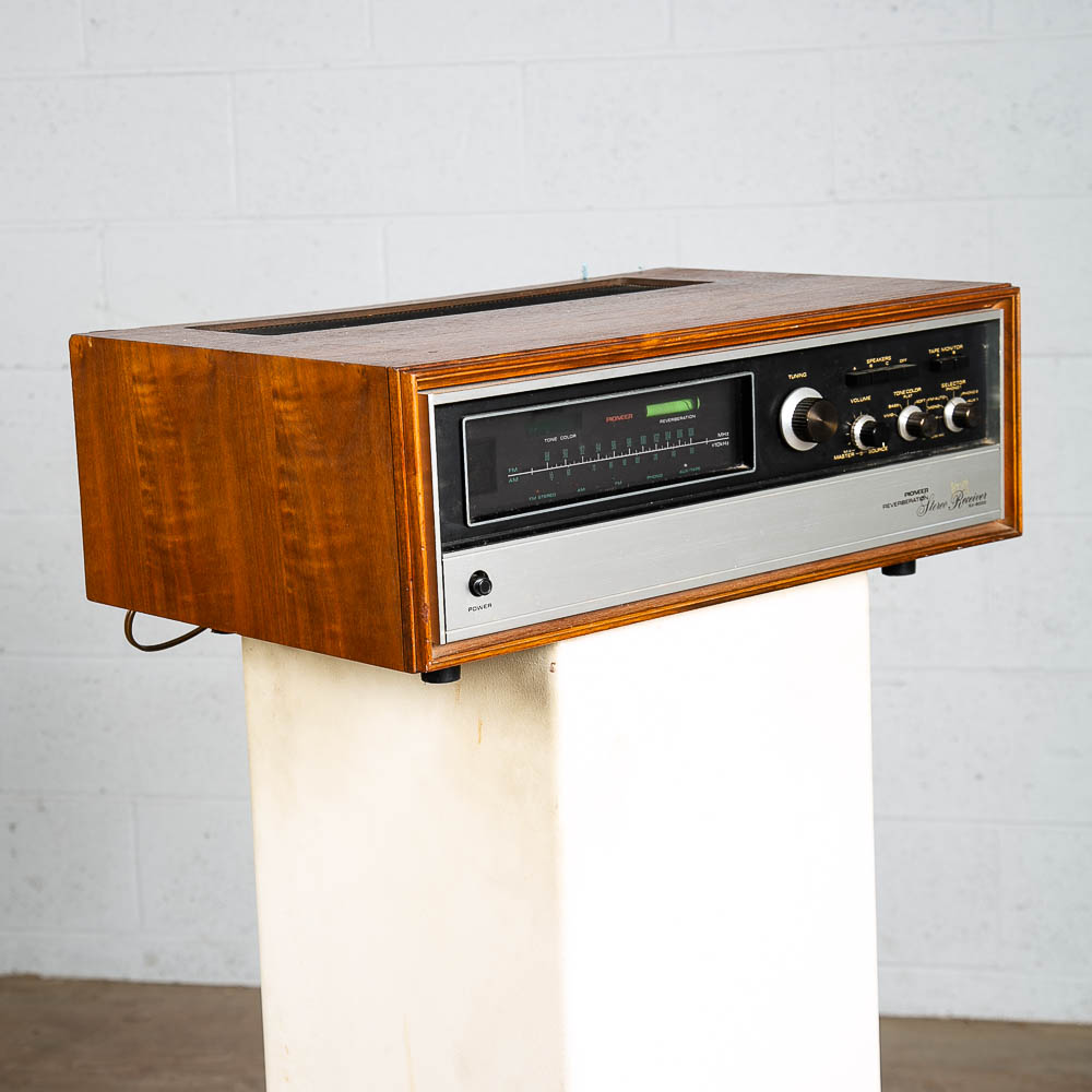 Vintage Stereo Receiver Pioneer SX-9000 Pro Amp Silver Face Am/Fm Hifi AS IS - Image 2