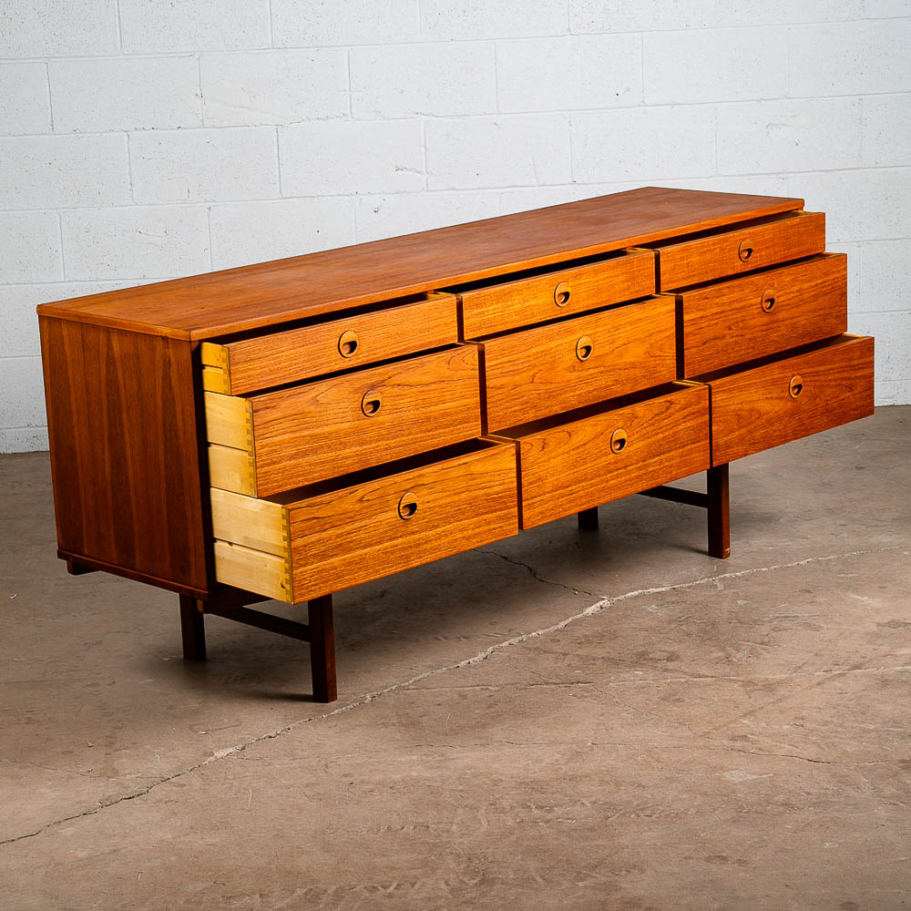 DANSKダンスク●ヴィンテージ ミッドセンチュリー箱　2set Mid Century Danish Modern Dresser Credenza Yngve Ekstrom Dux Teak