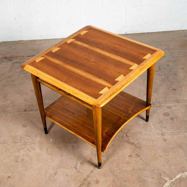 Mid Century Modern End Table Lane Side Nightstand Restored Vintage Refinished NM