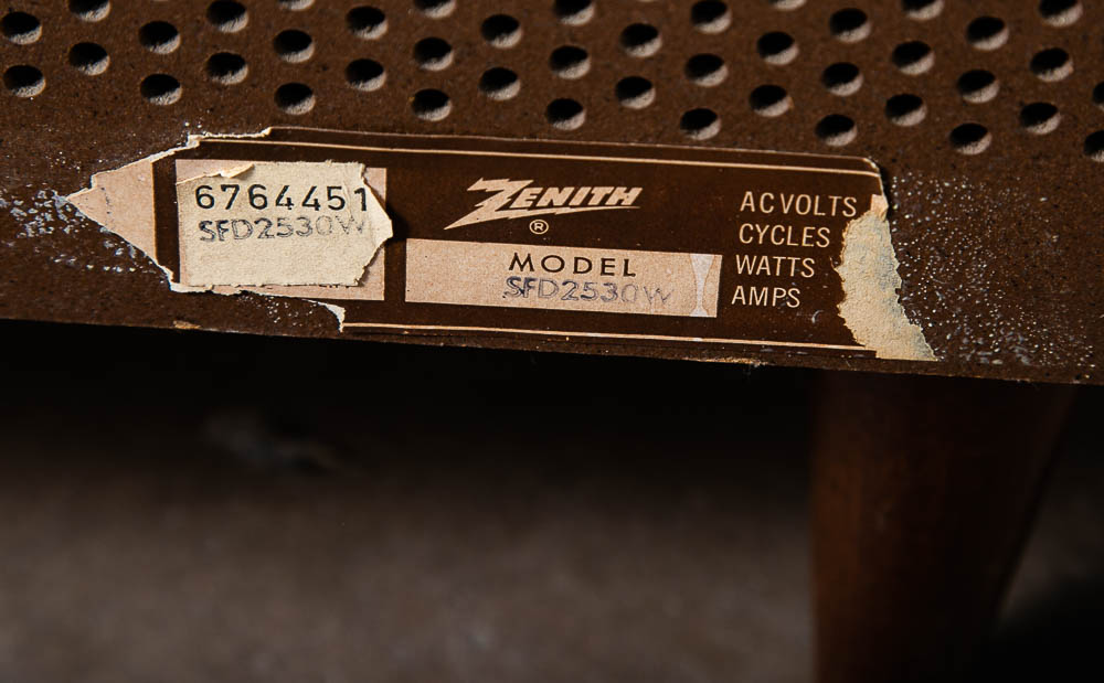 Mid Century Modern Stereo Console Credenza Record Player Hifi Radio Zenith Mcm - Image 12