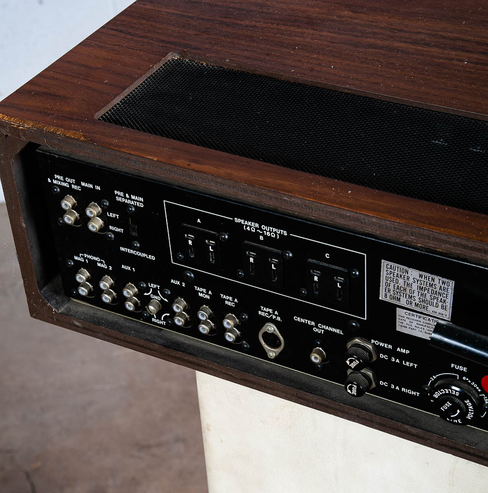 Vintage Stereo Receiver Pioneer SX-9000 Pro Amp Silver Face Am/Fm Hifi AS IS - Image 12