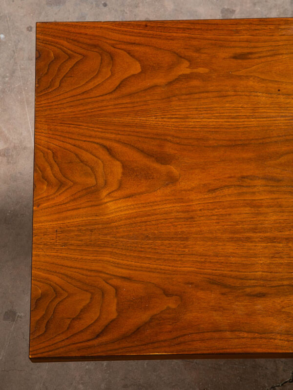 Mid Century Modern Coffee Table Walnut Bench Milo Baughman Thayer Coggin Low Mcm - Image 9