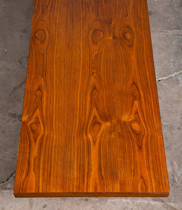 Mid Century Modern Coffee Table Walnut Bench Milo Baughman Thayer Coggin Low Mcm - Image 8