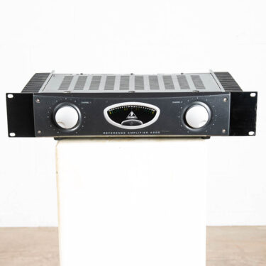 Vintage Behringer Reference A500 Power Amplifier Amp Black 2 Channel Rackmount