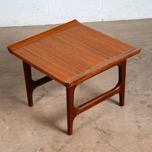 Mid Century Danish Modern End Tables Nightstands Solid Teak Japan Side Square - Image 8