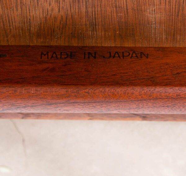 Mid Century Danish Modern End Tables Nightstands Solid Teak Japan Side Square - Image 10