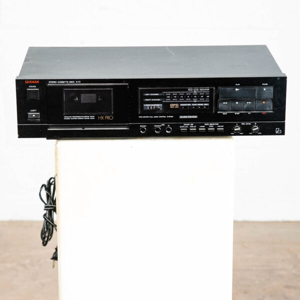 Vintage Luxman K-111 Stereo Cassette Tape Deck Player Black Dolby B-c NR Hx Pro - Image 6