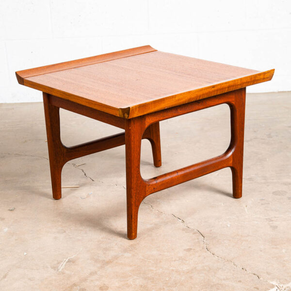 Mid Century Danish Modern End Tables Nightstands Solid Teak Japan Side Square - Image 6