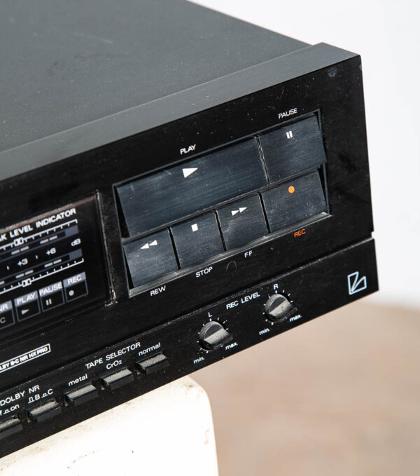 Vintage Luxman K-111 Stereo Cassette Tape Deck Player Black Dolby B-c NR Hx Pro - Image 8