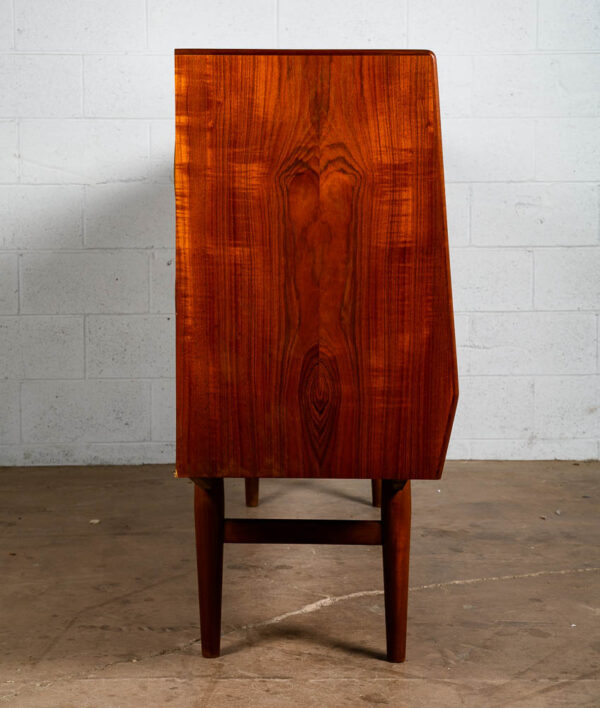 Mid Century Danish Modern Credenza Highboard Sideboard Bar Teak Jensen Molholm - Image 5