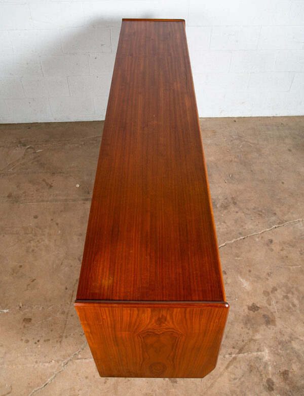 Mid Century Danish Modern Credenza Highboard Sideboard Bar Teak Jensen Molholm - Image 6