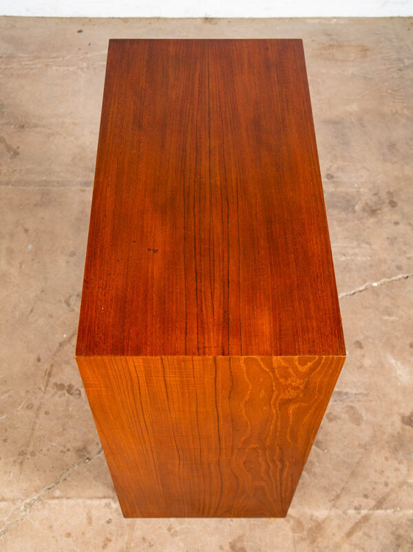 Mid Century Danish Modern Highboy Dresser Poul Volther 6 Drawer Denmark Teak Oak - Image 7