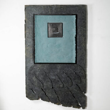 Mid century Post Modern Sculpture Original Art Wall Mixed Media Eric C Johnson