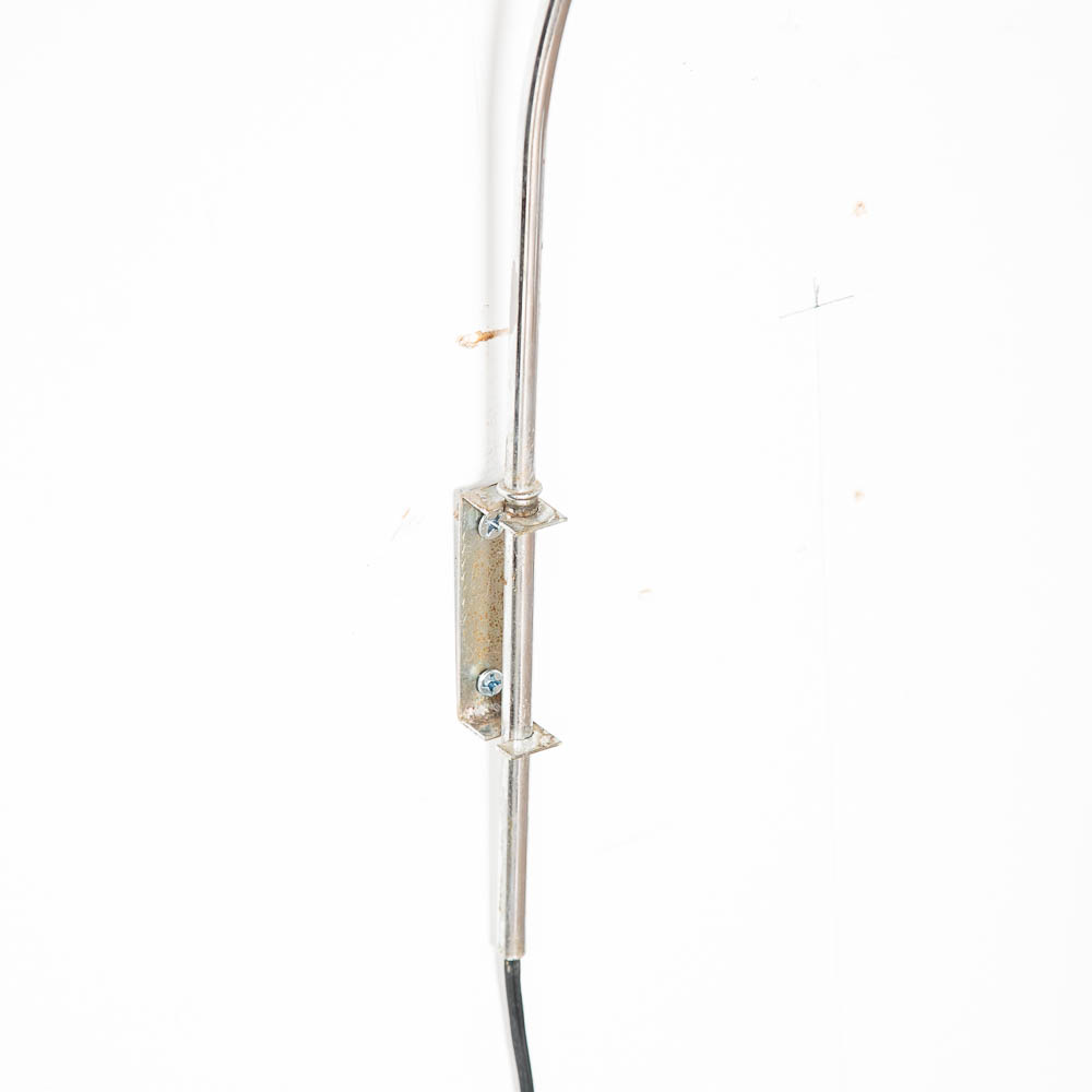 Mid Century Modern Lamp Wall Sconce Swivel Sonneman Orb Brass Metal Chrome Eye - Image 7