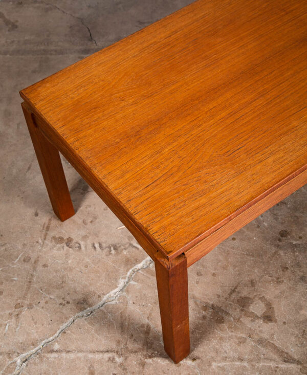 Mid Century Danish Modern Coffee Table Dux Sweden Surfboard Teak Denmark Compact - Image 9